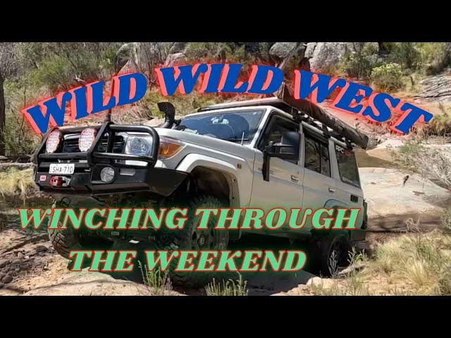 Australian 4x4 Adventure - Pennsylvania State Forest - patrol & Landcruiser winch -  Blue Mountains