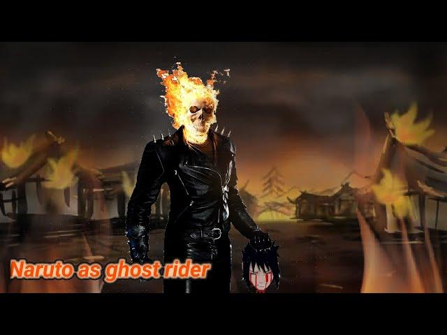 Naruto friendls react to Naruto as Ghost rider part 2/2