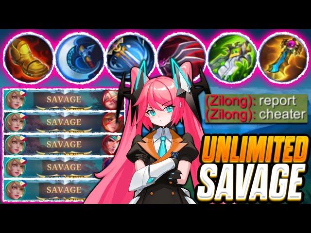 TOP 1 GLOBAL LAYLA + PERFECT BUILD = UNLIMITED SAVAGE (You must watch this!)