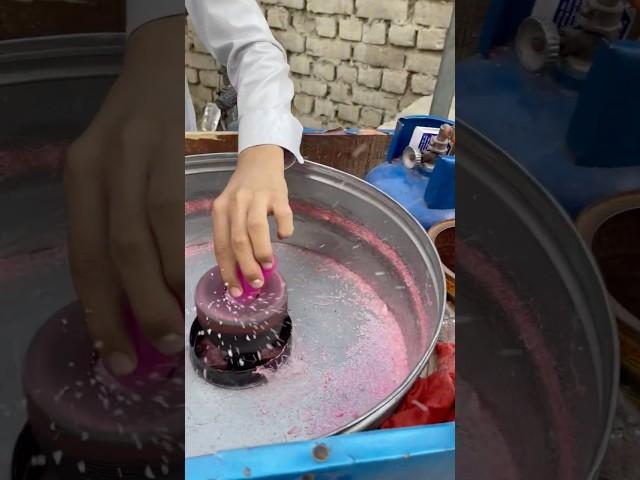 12 Years old Making Sugar Cotton Candy