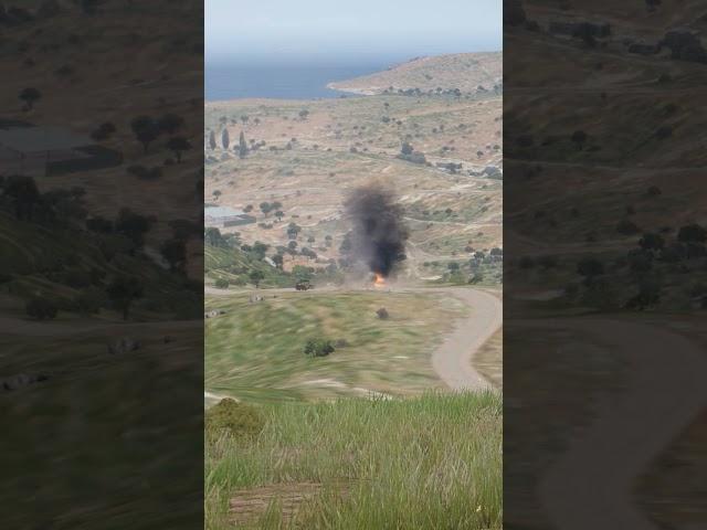 Anti Tank Hit BTR 80. bag1 #shorts