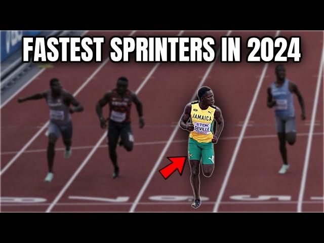 Top 10 Fastest Sprinters in 2024 | World's Fastest 100m Sprinters