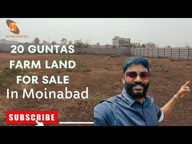 20 Guntas Farm Land For Sale in Moinabad | Farm House In Hyderabad