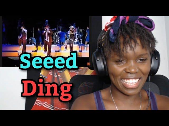 African Girl First Time Hearing Seeed - Ding Live In Berlin