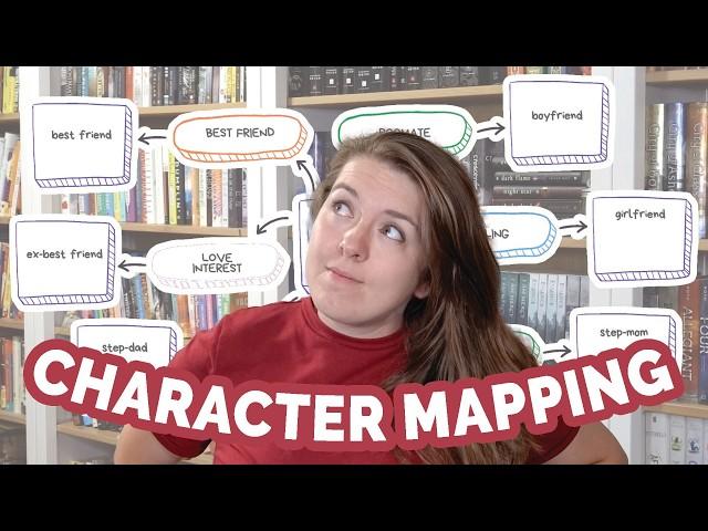 How to Write a Book with DRAMA Using Character Maps