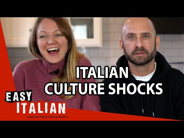 Living in Italy... Our Biggest Culture Shocks | Easy Italian 222