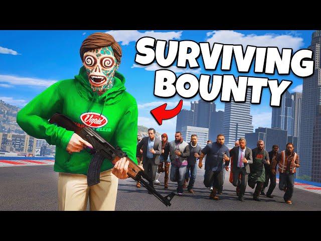 Surviving $300,000 Bounty in GTA 5 RP..