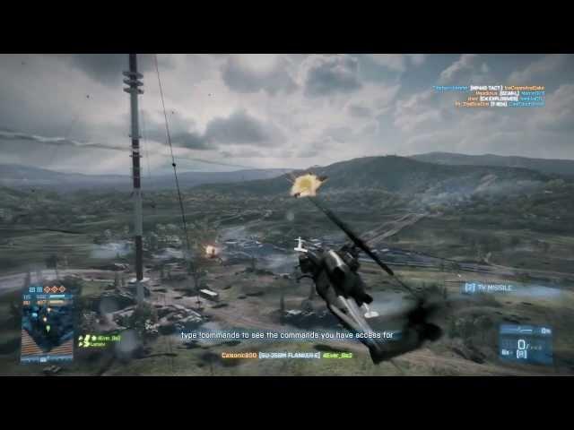 Battlefield3 Attack Helicopter TV Missile #5