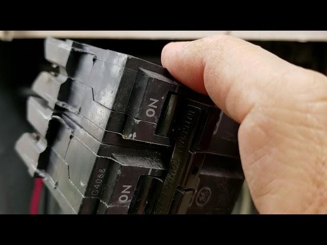 How to change a Double Pole Circuit Breaker