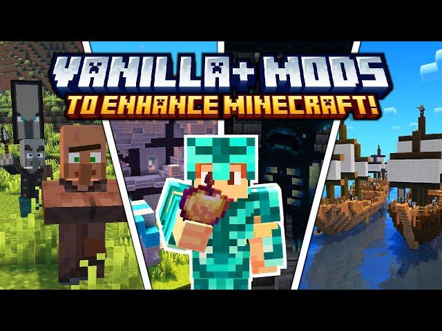 20+ Mods To Enhance Vanilla Minecraft That I Can't Live Without