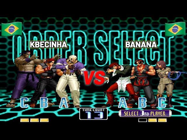 KOF 2002 - KBECINHA vs BANANA FT15 ¡No apto para Cardiacos! 