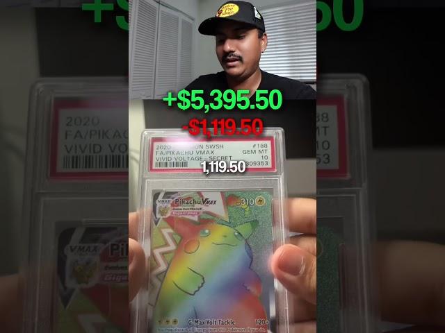 Making Money By Grading Rare Pokemon Cards With PSA 