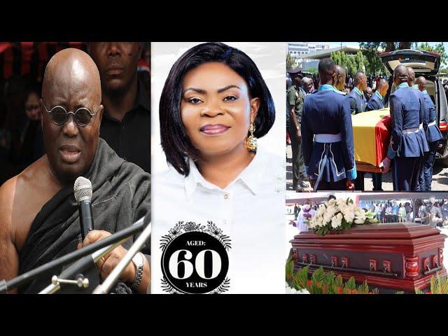 Nana Addo Says goodbye to the CEO Of Labianca Co Ltd Hon Mrs. Eunice Jacqueline Asomah-Hinneh