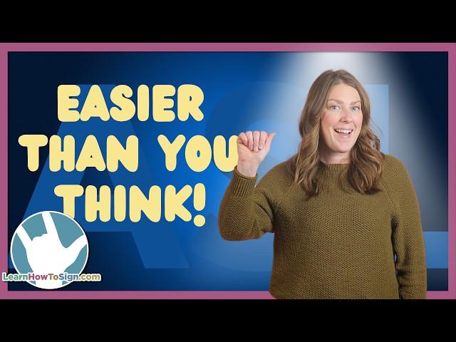 3 Reasons Why Learning ASL is Easier Than You Think