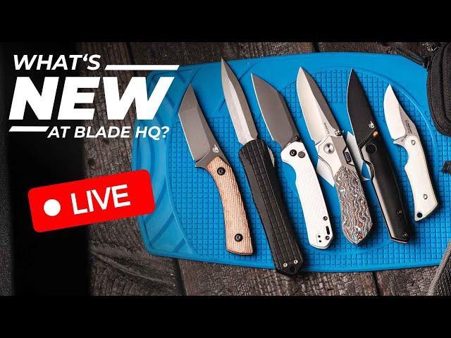 New Knives at Blade HQ for the week of 3.31.25 LIVE