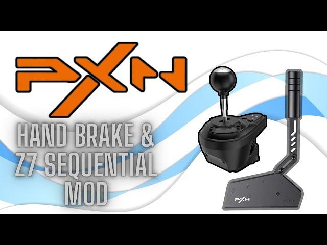 Unboxing the HB-S handbrake and Z7 sequential mod for the PXN V12 Lite. #gaming #simracing