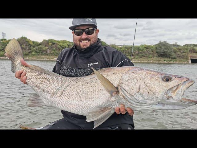 Epic Day Fishing for RIVER MONSTERS - Fishing Eastern Cape South Africa #bigfish #kob #garrick