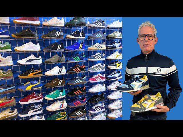 Neil talks trainers. Exclusive puma's, best selling Patrick Rio, STUNNING Diadora's & select offers