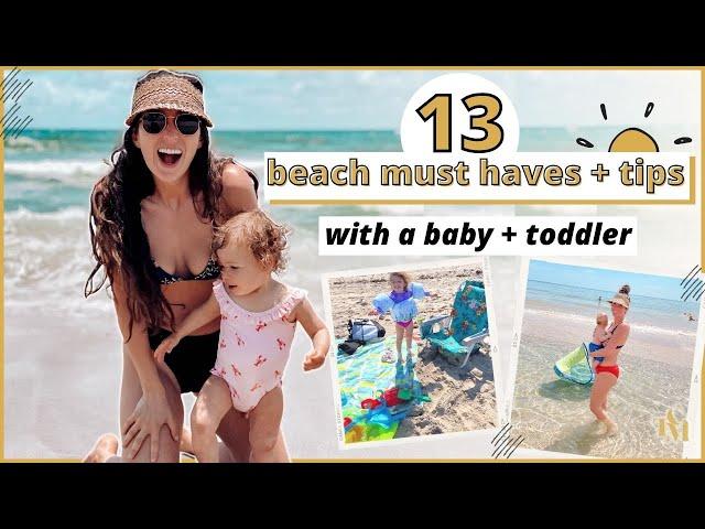 ️ BABY BEACH ESSENTIALS For Families With A Toddler Too [BEST BEACH TIPS] 