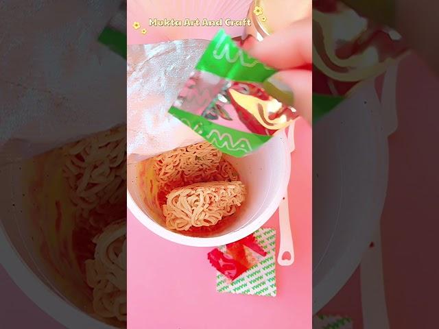 We tried yippee cup noodles || Masala Cuppa Noodles #Shorts #Noodles #Yipeenoodles