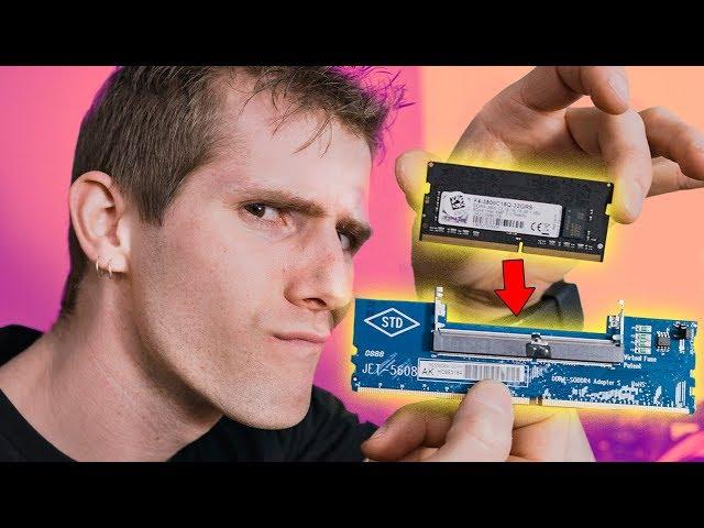 Installing Laptop RAM into Desktop!?