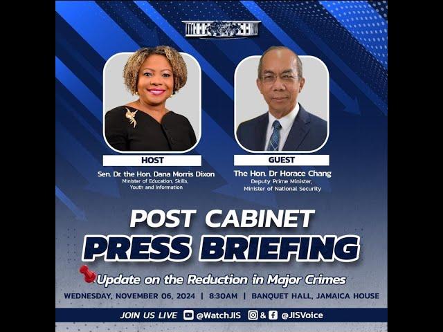 Post Cabinet Press Briefing || November 6, 2024