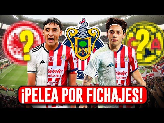 NOTICIAS CHIVAS ¡VAN POR CRUZ MEDINA Y JORDAN CARRILLO! PELEA POR AMBOS REFUERZOS | RUMORES CHIVAS