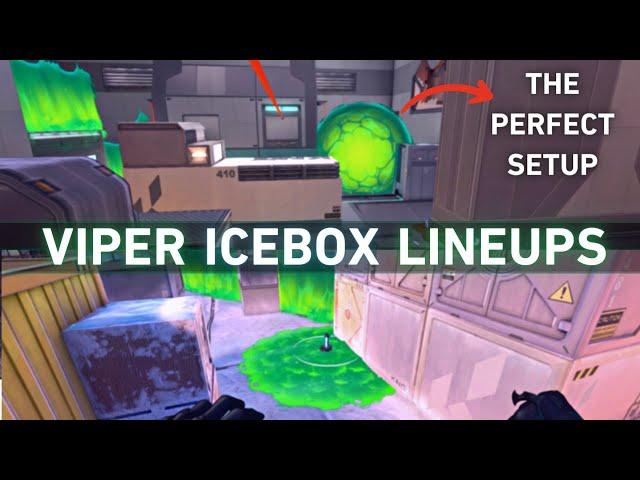 Viper Icebox Lineups & Setups | VALORANT