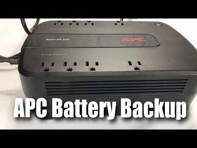 APC Back-UPS 550VA UPS Battery Backup & Surge Protector (BE550G) Review