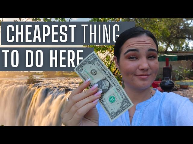 CHEAPEST activity in VICTORIA FALLS!