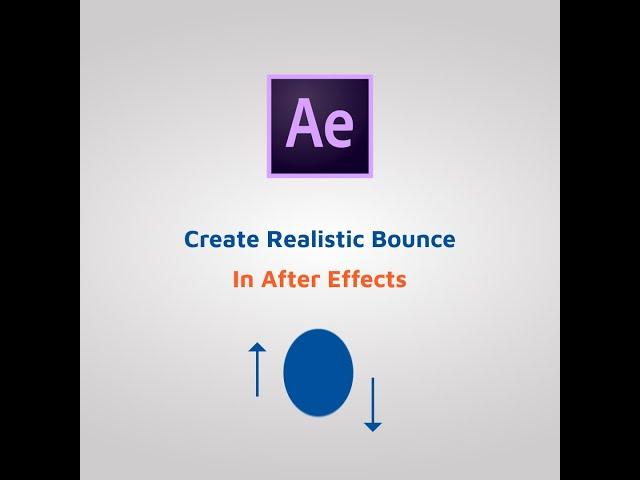 Create Realistic Bouncing Ball Effect in Adobe After Effects Using Graph Editor (Tutorial)