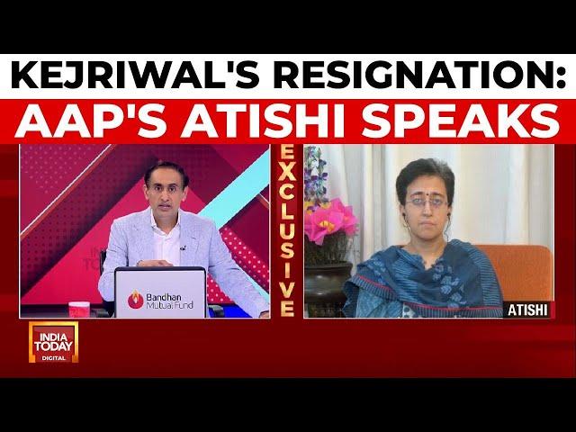 Arvind Kejriwal To Resign As Delhi CM: AAP's Atishi Explains | NewsTrack | India Today