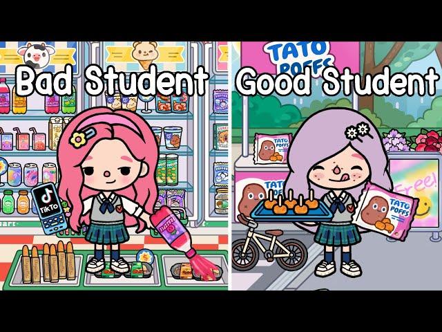 Good Student VS Bad Student | Supermarket Chaos! ️ Toca Boca | Toca Life Story