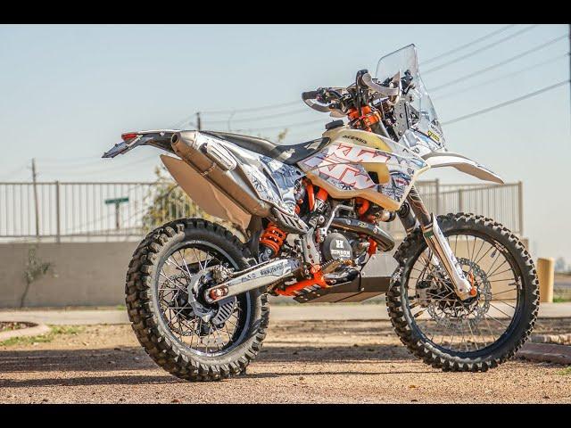 KTM 500exc BUILT for RTW riding