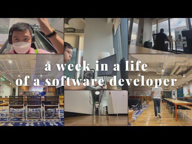 a week in a life of a software developer | Manila, Philippines