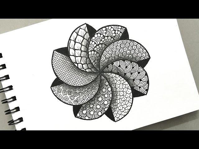 Beautiful 3D Mandala Art | Mandala Drawing | Wall Art Drawing