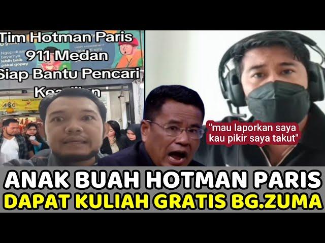 Anak Buah Hotman Paris dapat Kuliah Gratis Dari Bang Zuma