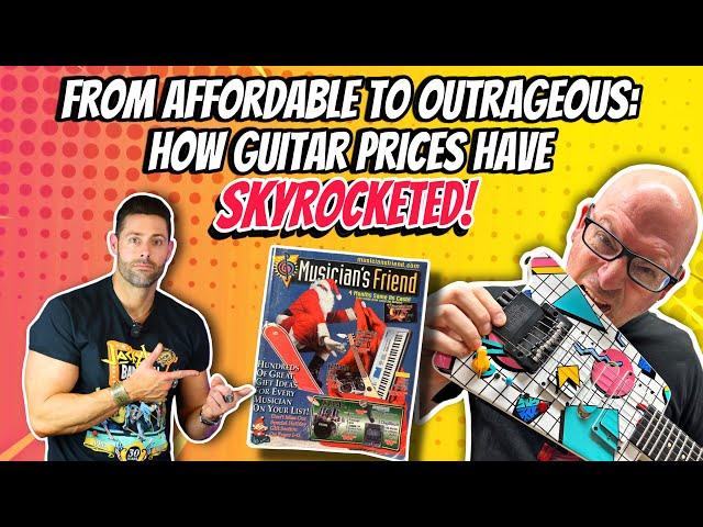 ‼️How Guitar Prices Have Changed Since 2000! ️Prepare for Sticker Shock!️ ESP | Fender | Gibson