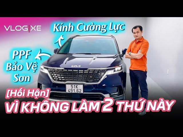 Hối hận vì không làm 2 thứ này lúc mua xe mới: Dán PPF bảo vệ sơn và kính lái cường lực | Vlog Xe