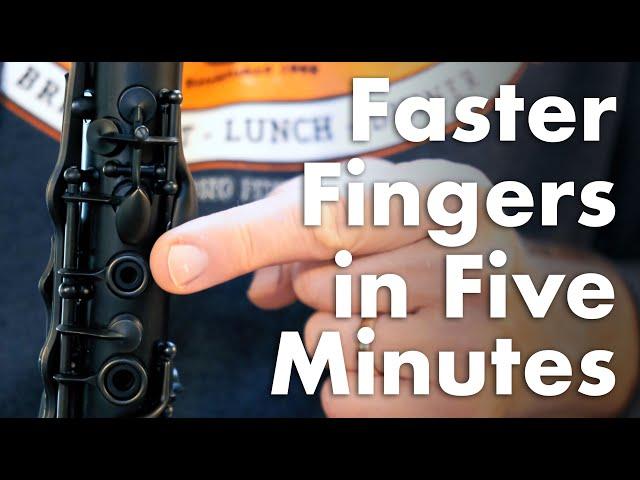 Fast Clarinet Fingers: Throat Tone Edition