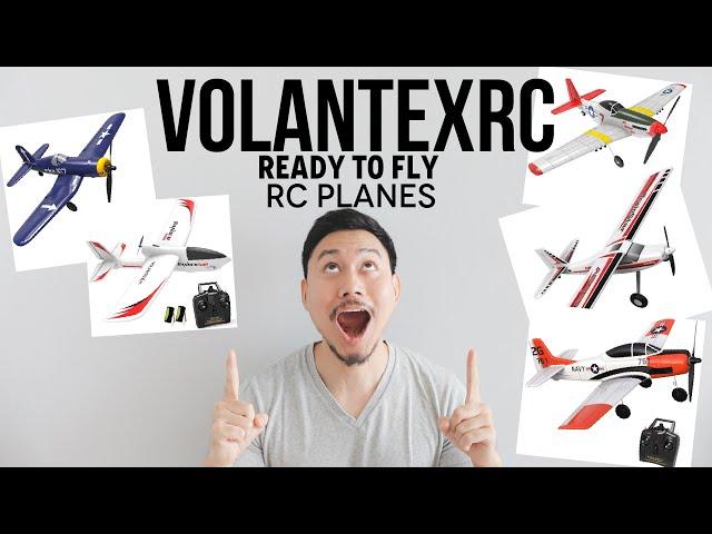 RC Airplanes Flying Videos : EXHOBBY aka VOLANTEXRC Ready to Fly RC Planes