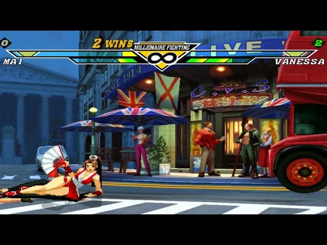 Capcom vs SNK 2 [ Mai Shiranui vs Vanessa ]