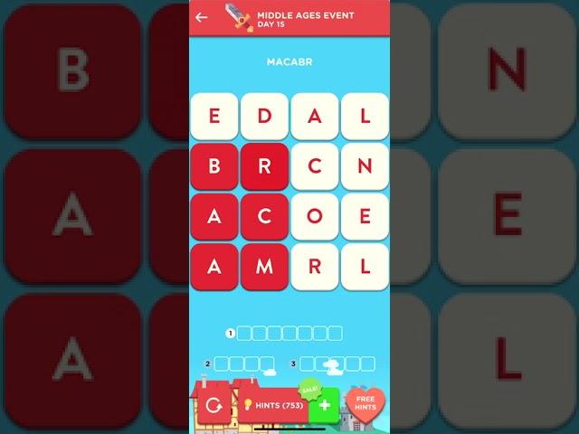 Wordbrain 2 Middle Ages Event DAY 15 Answers [May 22 2021] | Cheats for Wordbrain 2