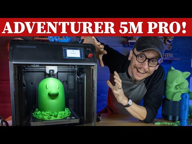 Flashforge Adventurer 5M Pro 3D Printer Review