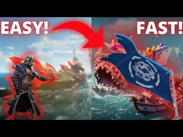 HOW TO GET GRADE 5 EMISSARY EASY! HUNTERS CALL! Sea of Thieves! Season 15!