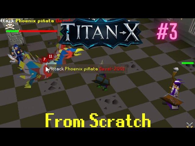 This new Event boss has *OVERPOWERED* Loot! TITAN-X RSPS From scratch #3