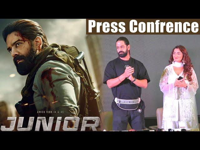 JUNIOR (Press Confrence) | Amiek Virk | Srishti Jain | Nadar Films