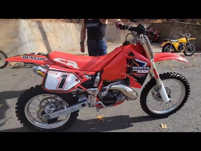 THE BIG BORE HOLY GRAIL = 1989 HONDA CR500R HOLE SHOT MONSTER