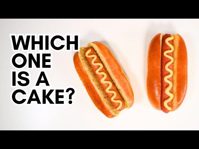 Sharing My Underdog Story (Hyperrealistic Hot Dog Cake)