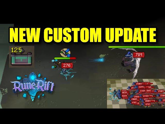 RuneRift RSPS: *Brand New Custom RSPS Updates* So Much New Content! Showcase & BIG Giveaway